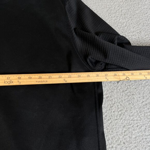 Adidas Jacket Mens 2XL Black Climaheat Full Zip Sweater Collar Golf - Picture 13 of 13